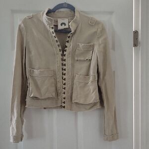 Classic Tan Utility Jacket for Women